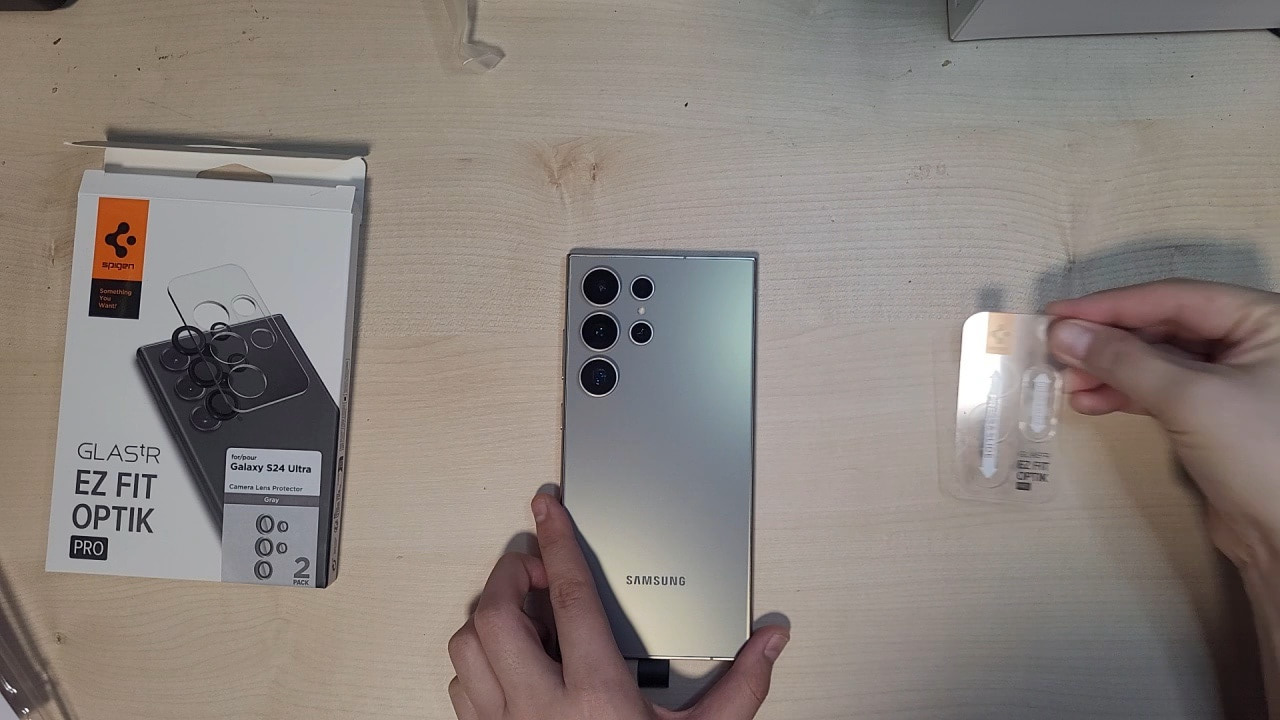 갤럭시 S24 울트라 맥세이프 케이스, 카메라 보호필름