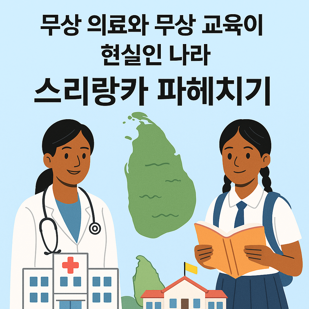 스리랑카의 무상 의료와 무상 교육 복지 소개