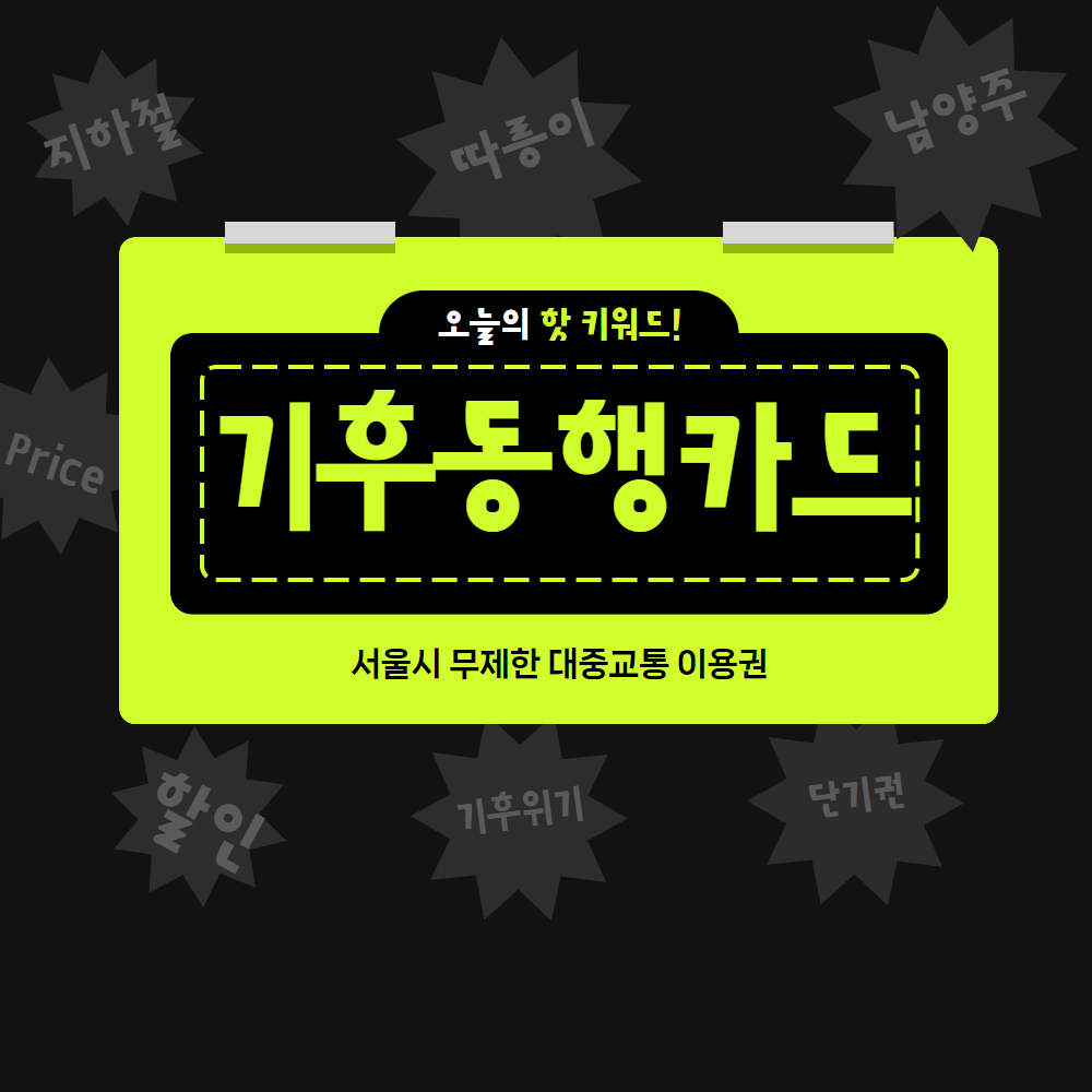 기후동행카드