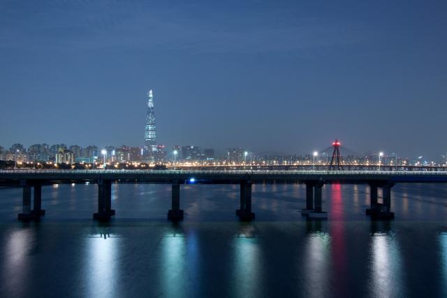 한강 조망 사진