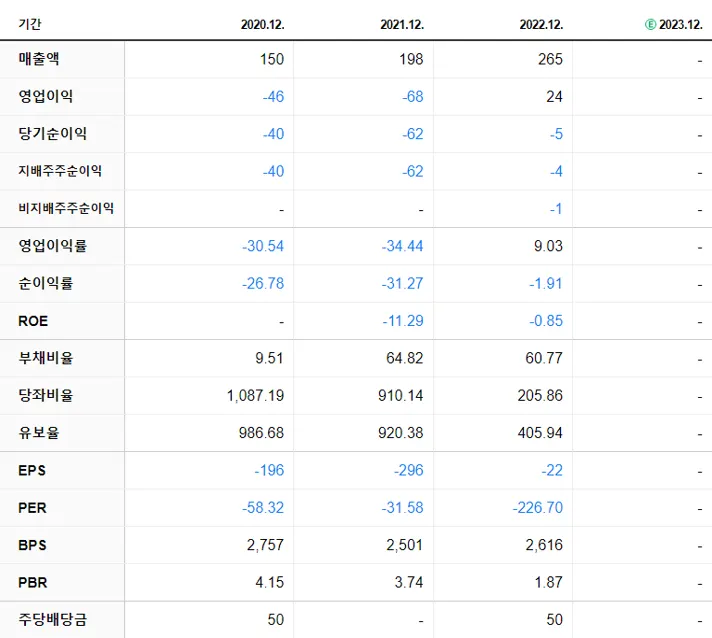 라온피플 재무제표