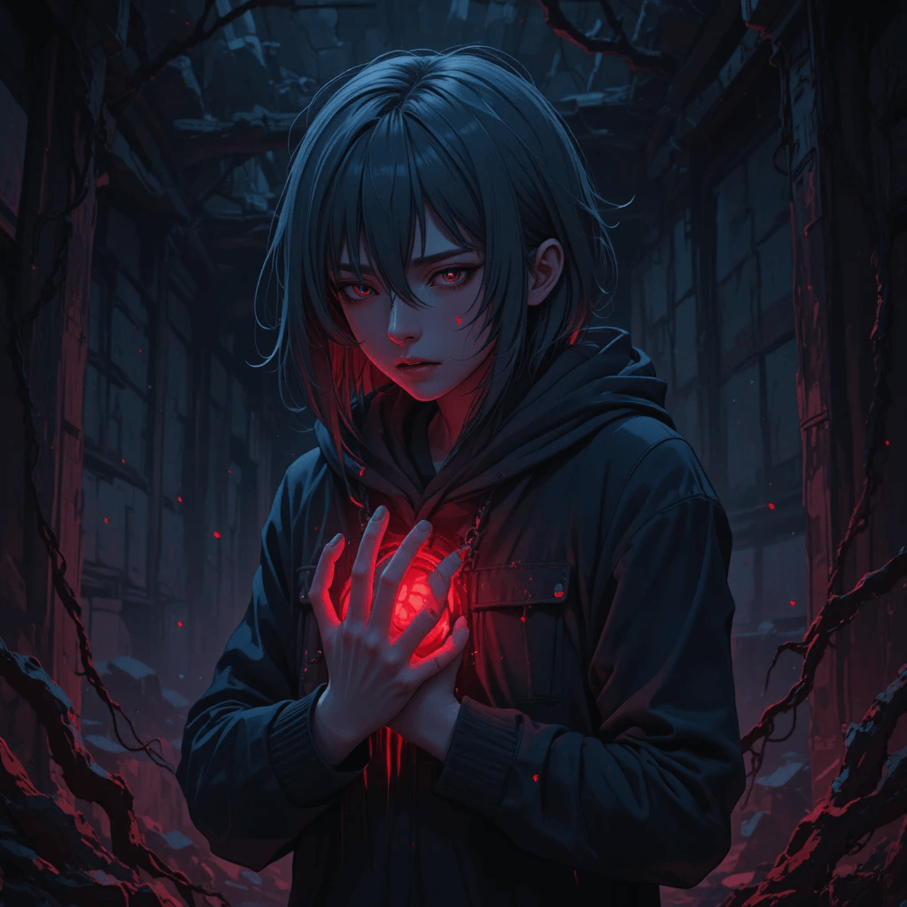 칼에 찔려 피 흘리며 무서워 하는 꿈에 대한 이미지