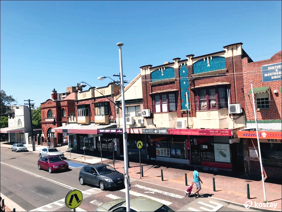 홈부쉬(Homebush)의 거리풍경