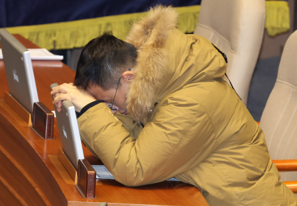 김상욱 의원이 탄핵 가결