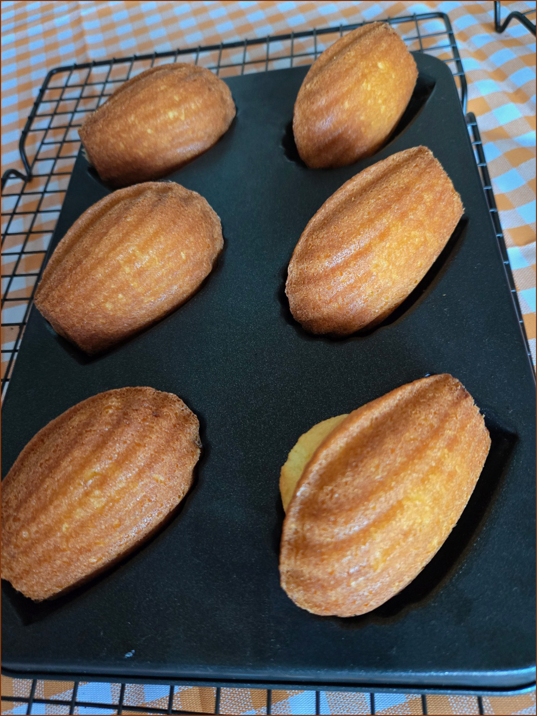 마들렌이 구워진 모습의 이미지2