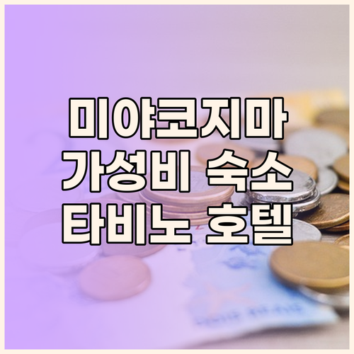타비노 호텔 리트 미야코지마 후기 가