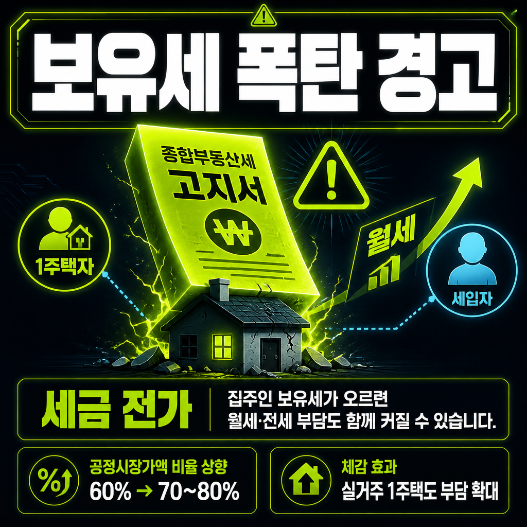 보유세 폭탄 경고