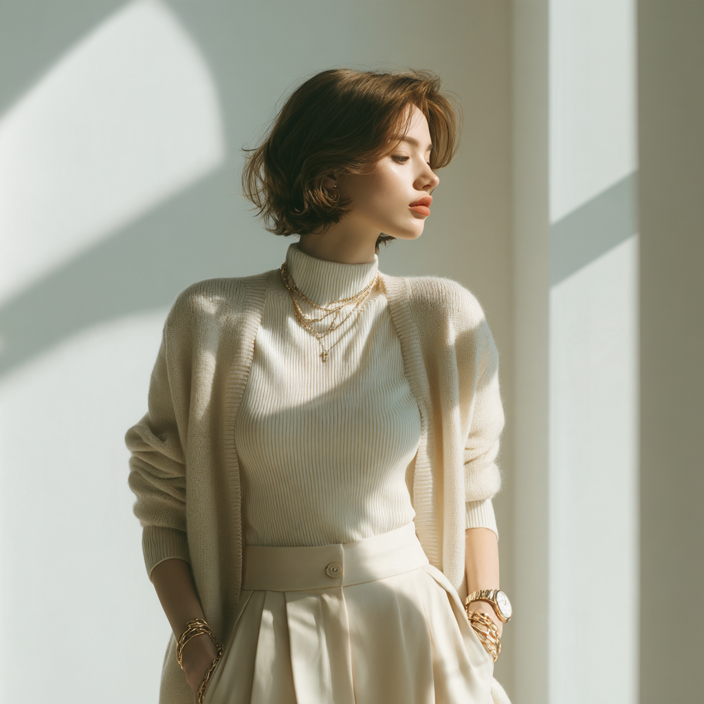 30 40 여자 가을 출근룩
