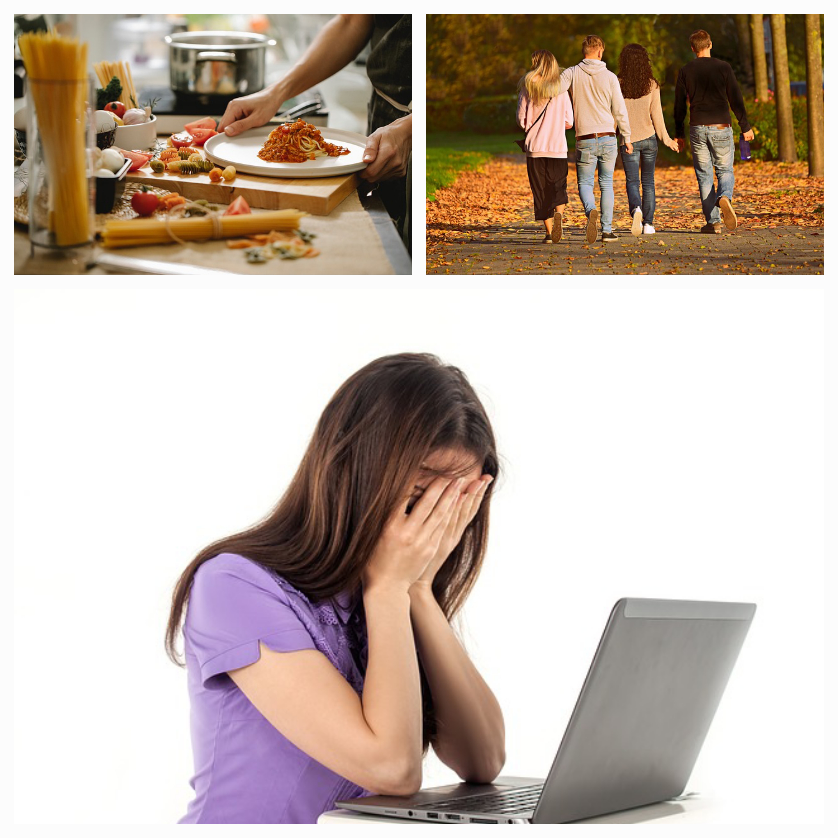 번아웃 요리 산책하는 사진