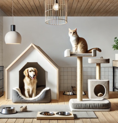 반려동물 작은집 공간