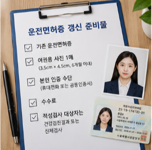 운전면허증 적성검사 대상 및 신청 방법