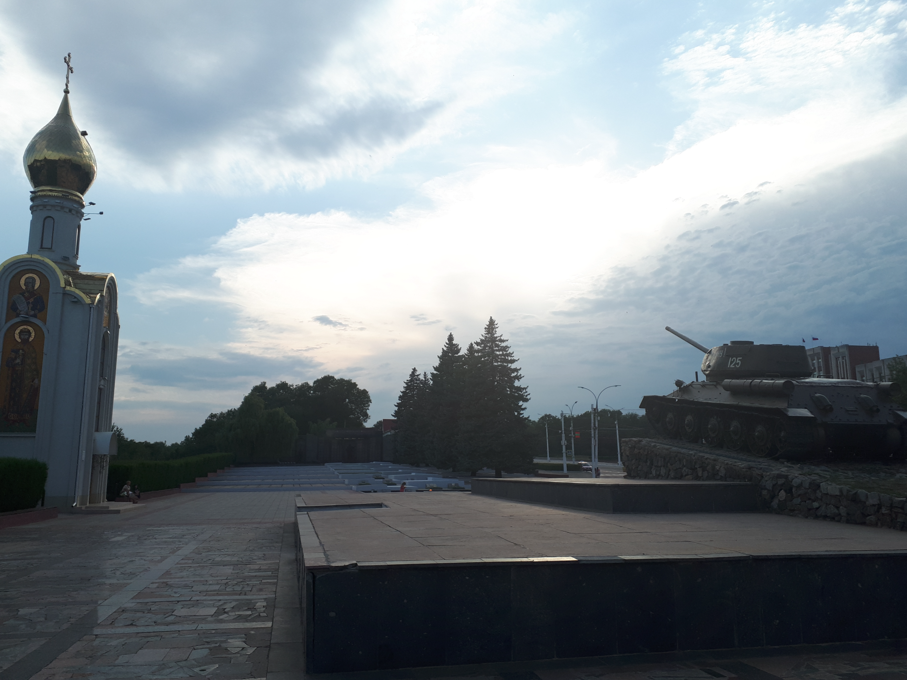 트란스니스트리아 티라스폴 탱크 기념비