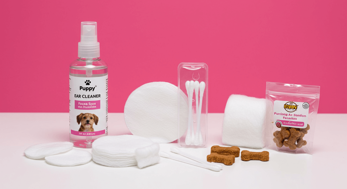 귀 청소에 필요한 준비물