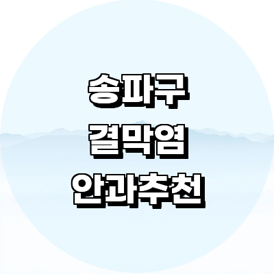 서울 송파구 안과