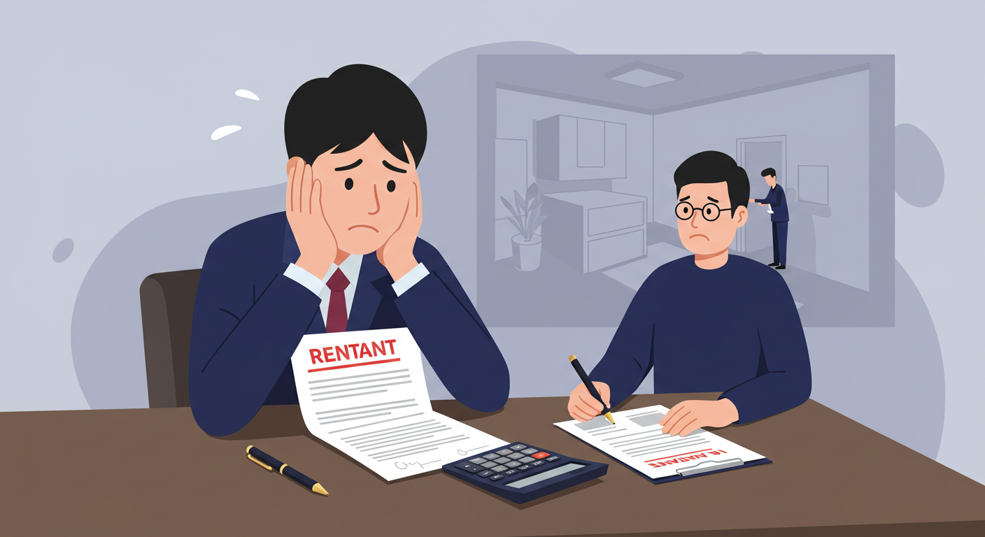 임대차계약, 월세해지