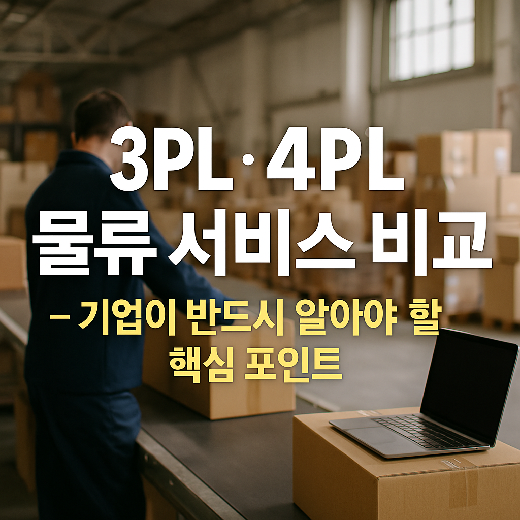 3PL·4PL 물류 서비스 비교