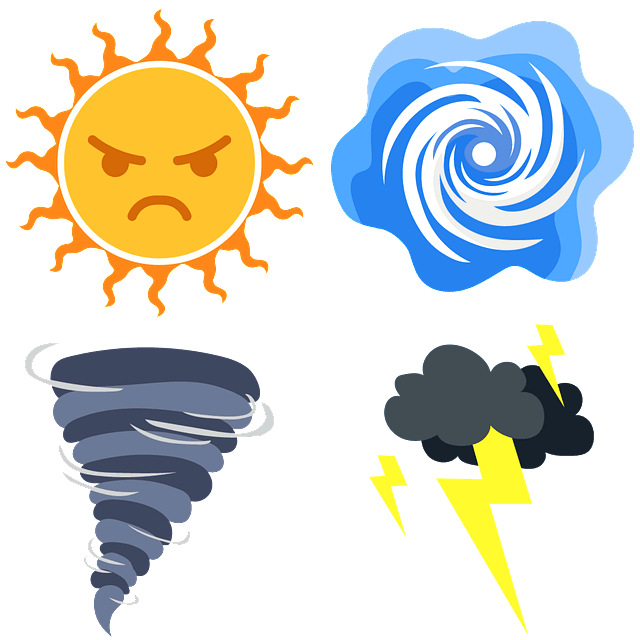 다양한 자연재해 상황