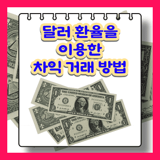 달러 환율을 이용한 차익거래 방법