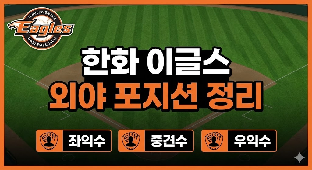 한화 이글스 외야 포지션 정리