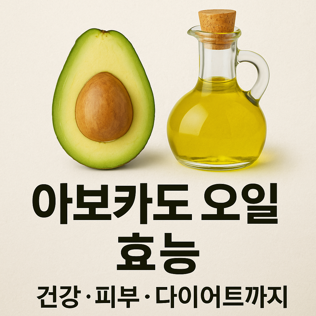 아보카도 오일 효능