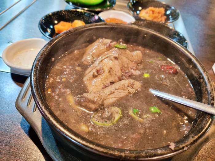 생방송 오늘저녁 부천 역곡상상시장 흑미밥 흑임자삼계탕 맛집