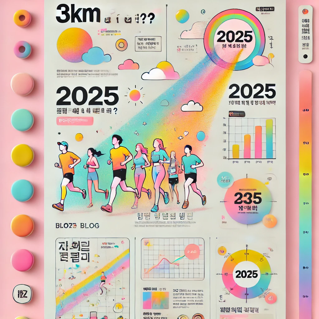 2025년 컬러레이스 포스터