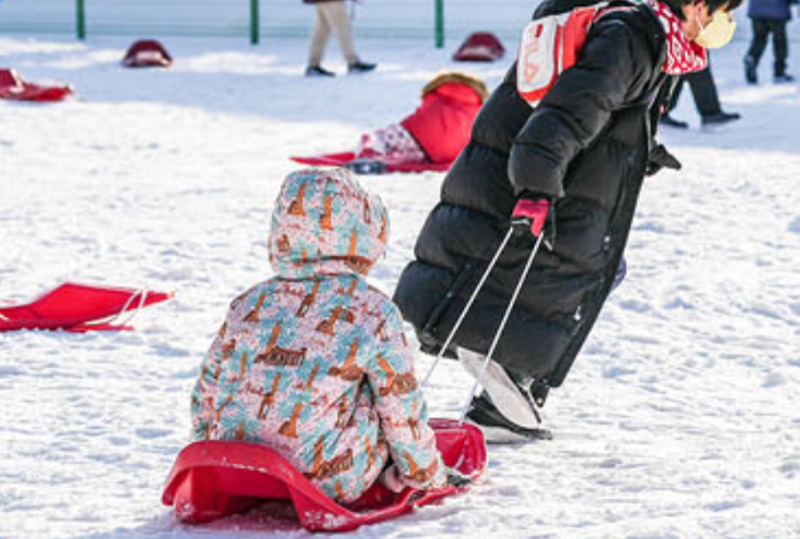 서울랜드 눈썰매장