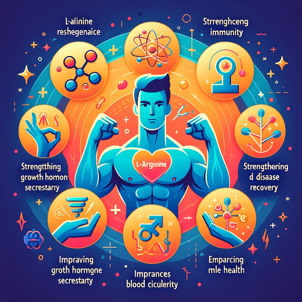 L아르기닌의 주요효능 이미지