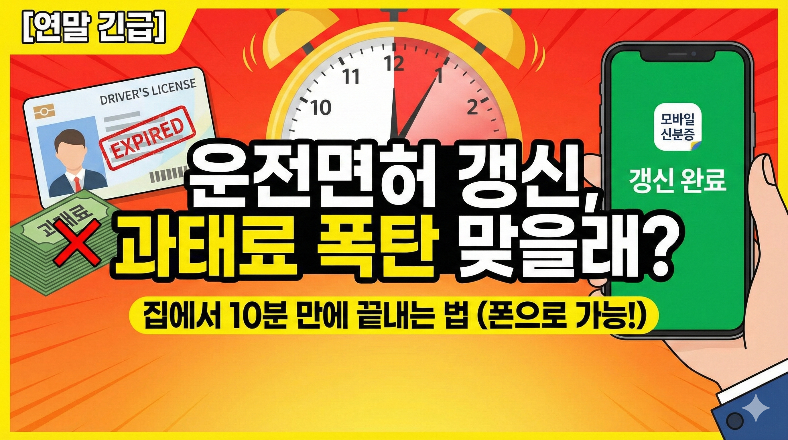 운전면허 갱신 적성검사 인터넷 신청