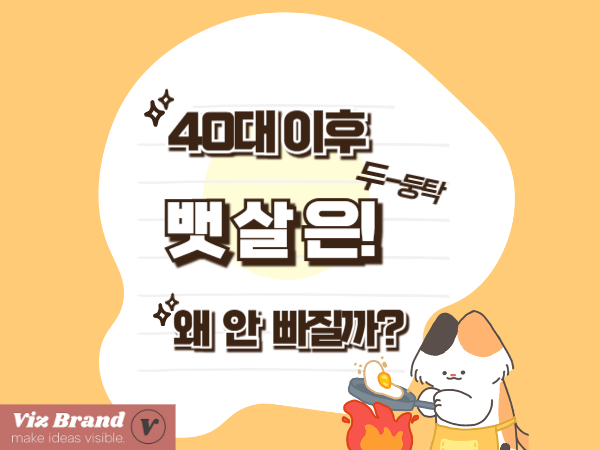 40대 이후 뱃살은 왜 안 빠질까? 부위별 체지방과 요요의 진실