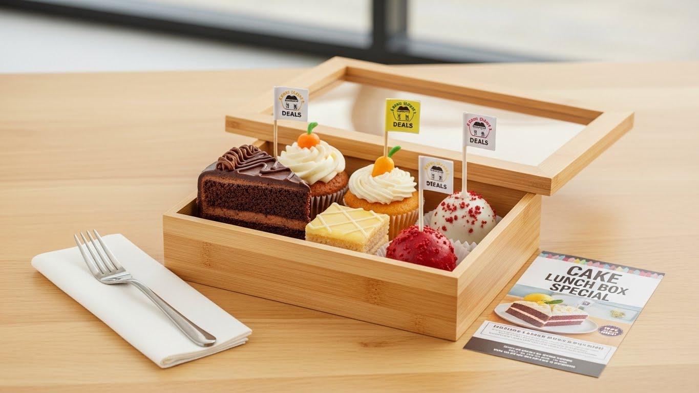 승진 케이크 도시락