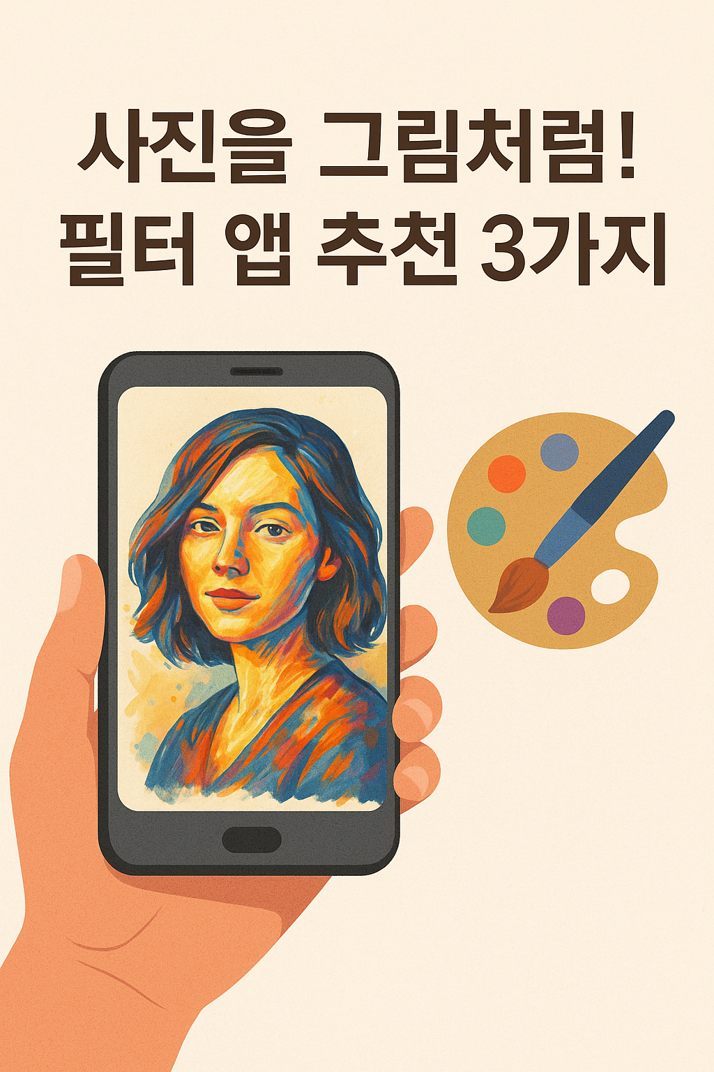 사진을 그림처럼! 필터 앱 추천 3가지