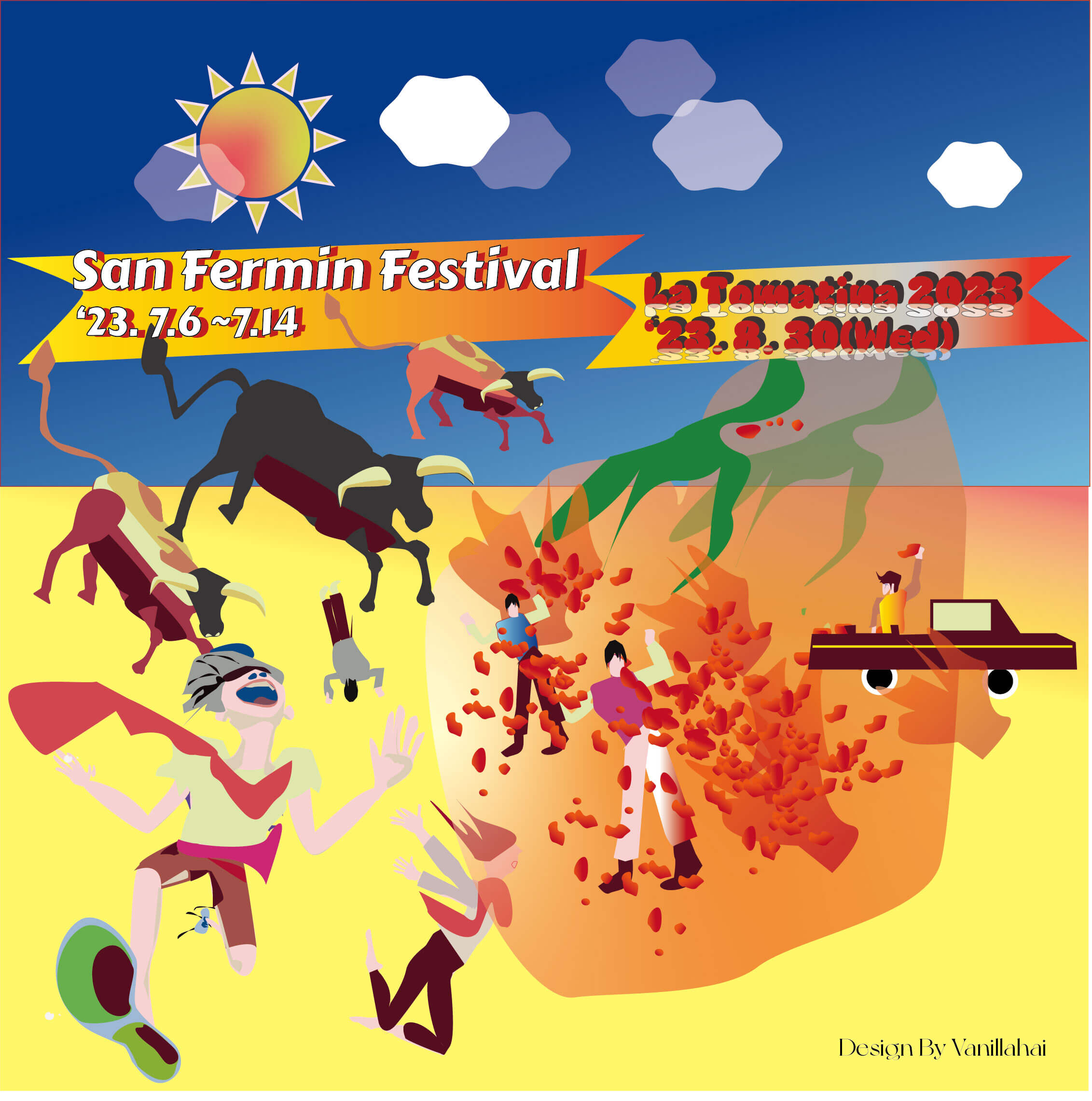 San Fermin La Tomatina Festival