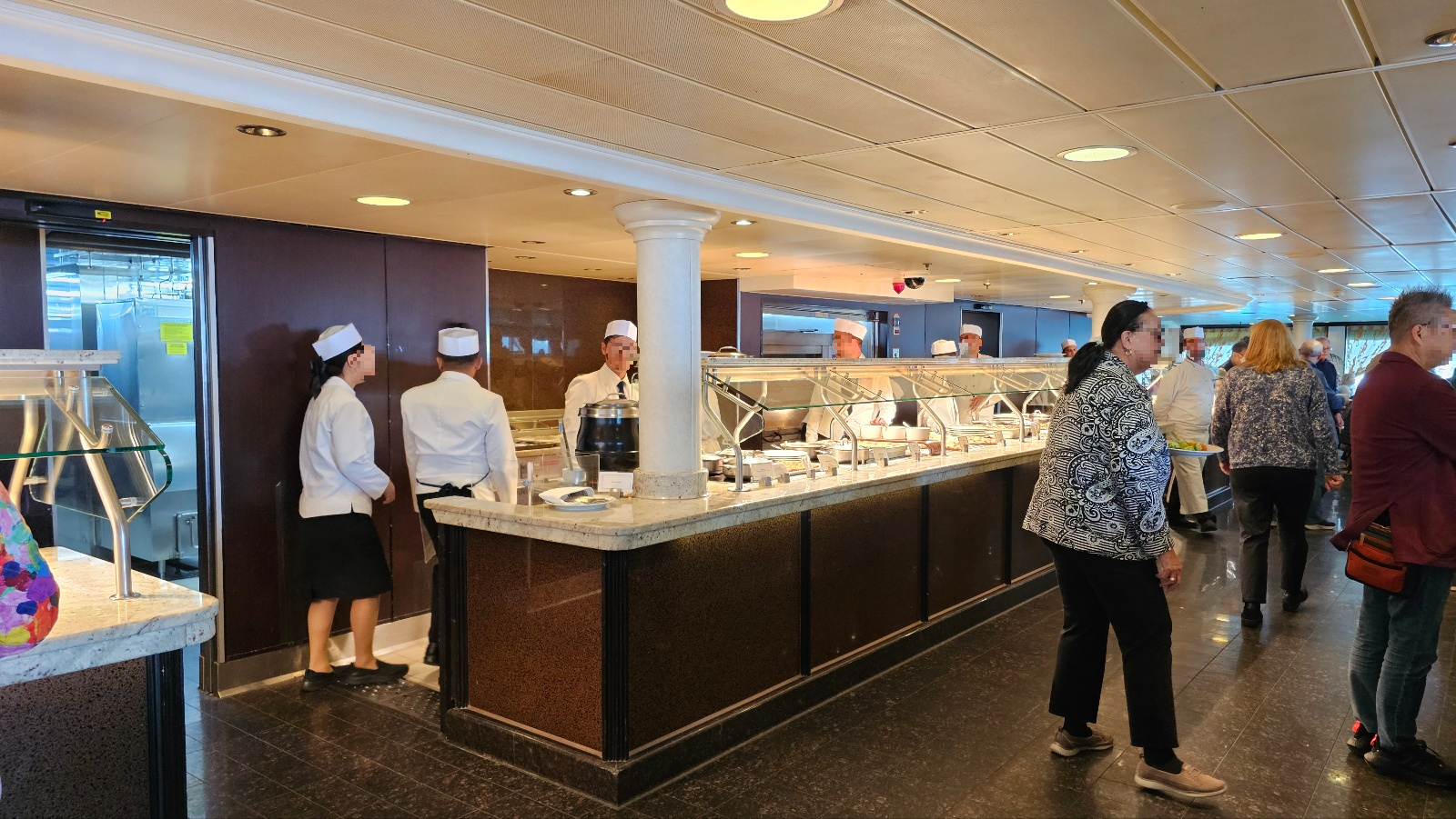 크루즈에서의 식사