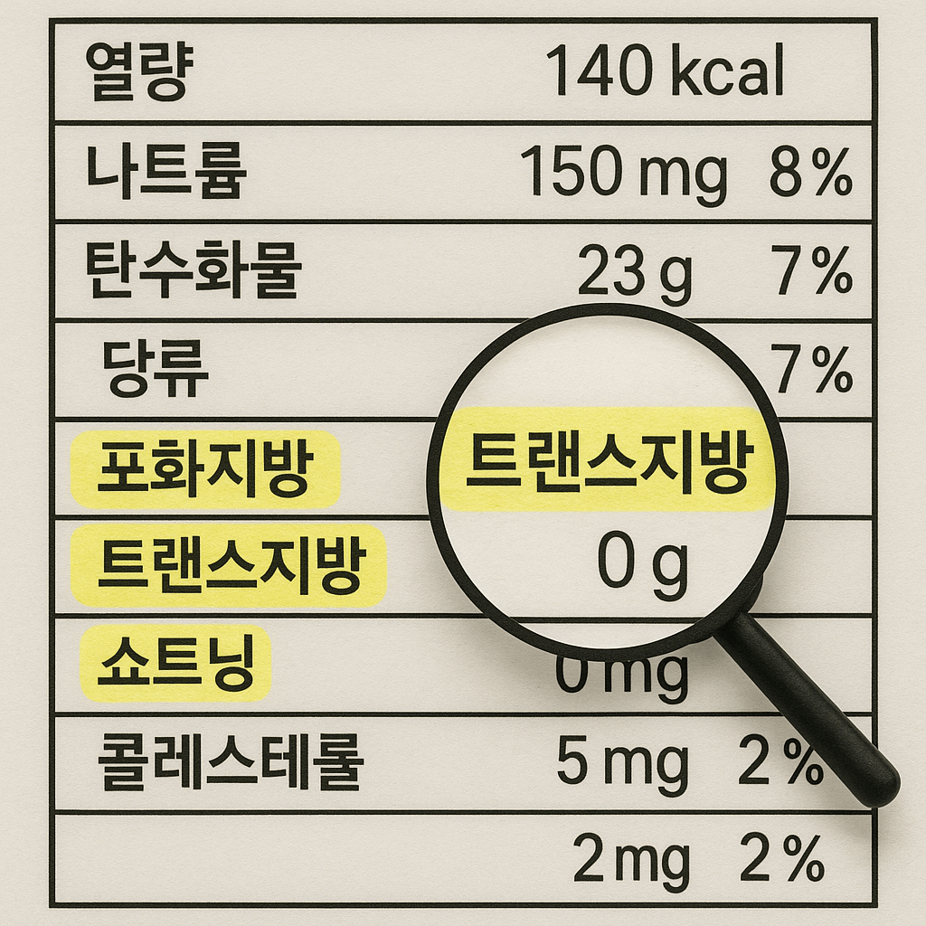 쇼트닝 뜻