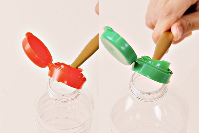 병뚜껑 빼는법,양념병 뚜껑 분리