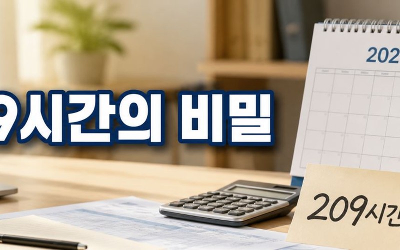 주휴수당 계산법 2026 조건 및 근무시간별 지급액 완벽 정리 - 시각