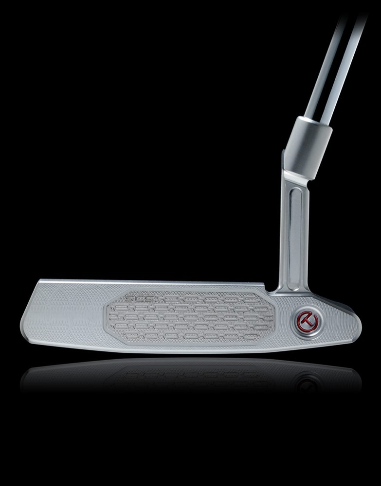 Studio Style Newport 2+ Tour 퍼터의 SCS 인서트와 체인 링크 밀링 페이스