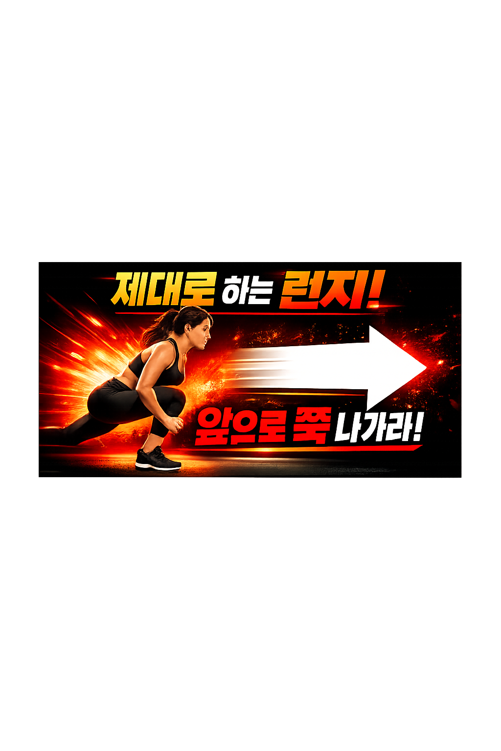 런지 제대로 하는 기준