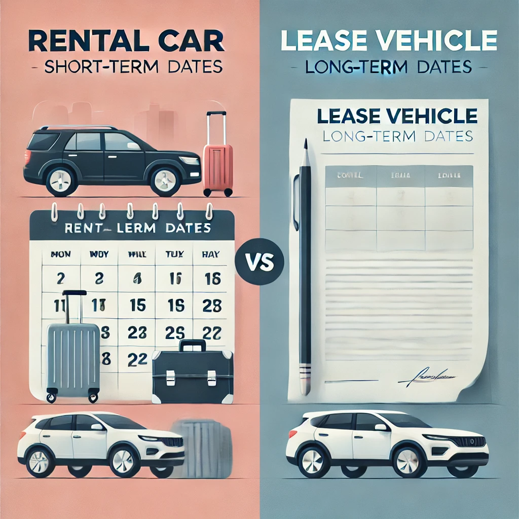 렌터카와 리스 차량의 차이점