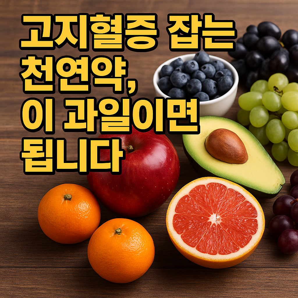 고지혈증 잡는 천연약