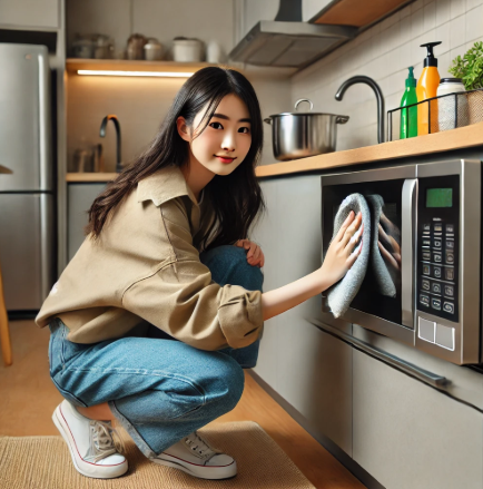 전자레인지 냄새 제거 쉽게 하는법