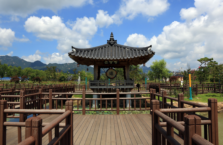 곡성 장미축제 천태암전경