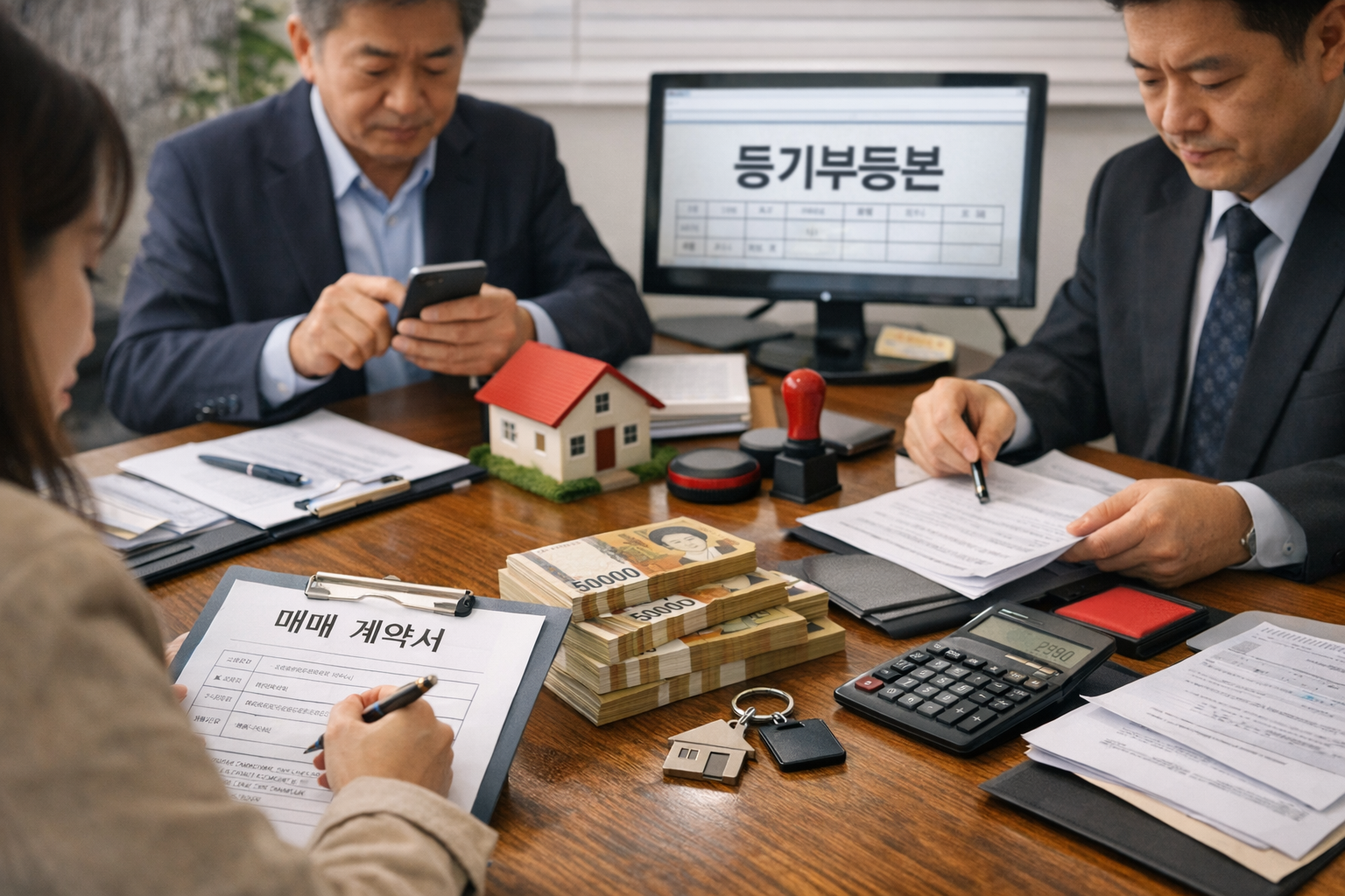 잔금일 당일 가장 많이 생기는 문제 상황