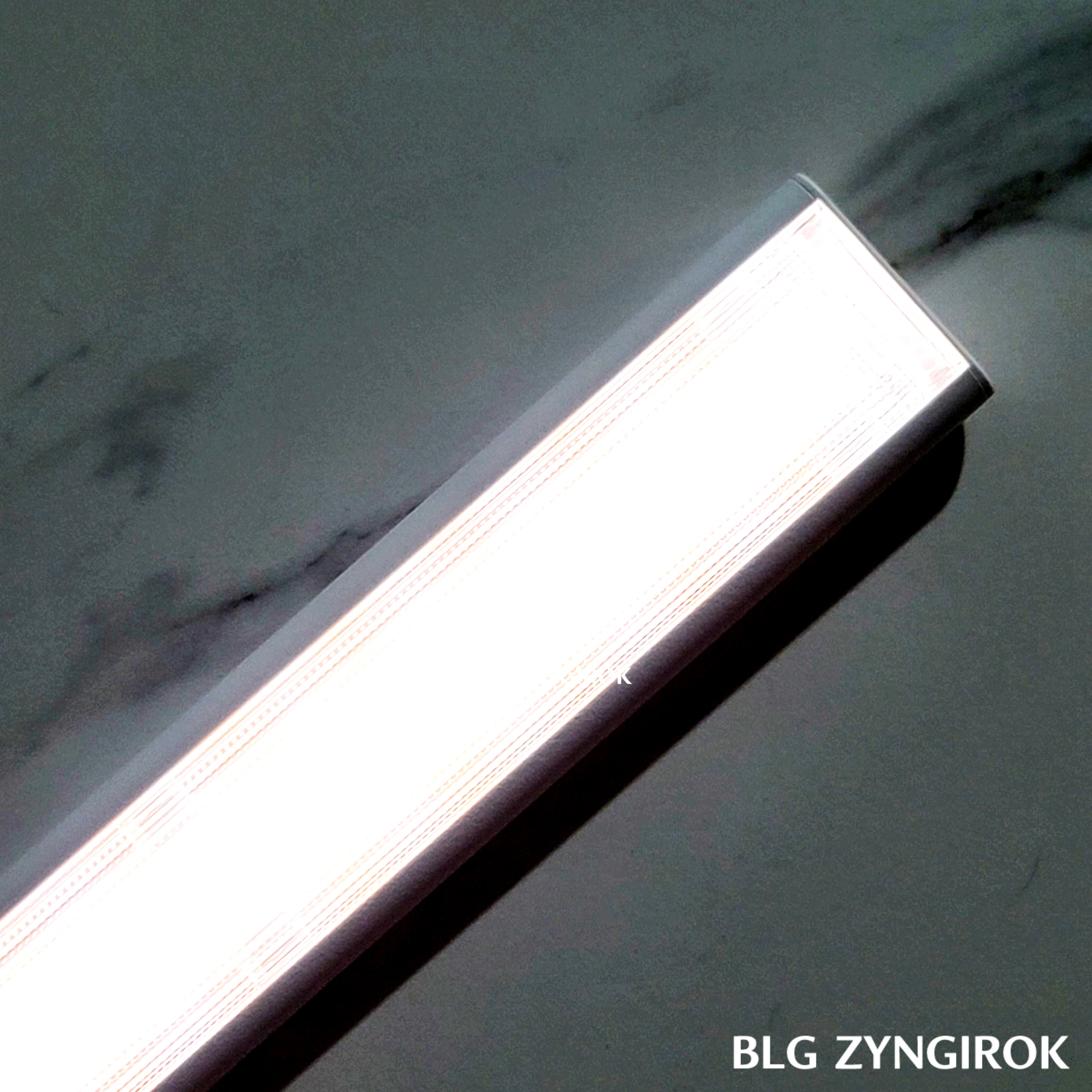 Baseus 데스크 LED 램프 흰색 조명 모습이다.