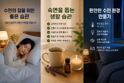 암 예방 방법 ⑧ 충분한 수면과 스트레스 관리