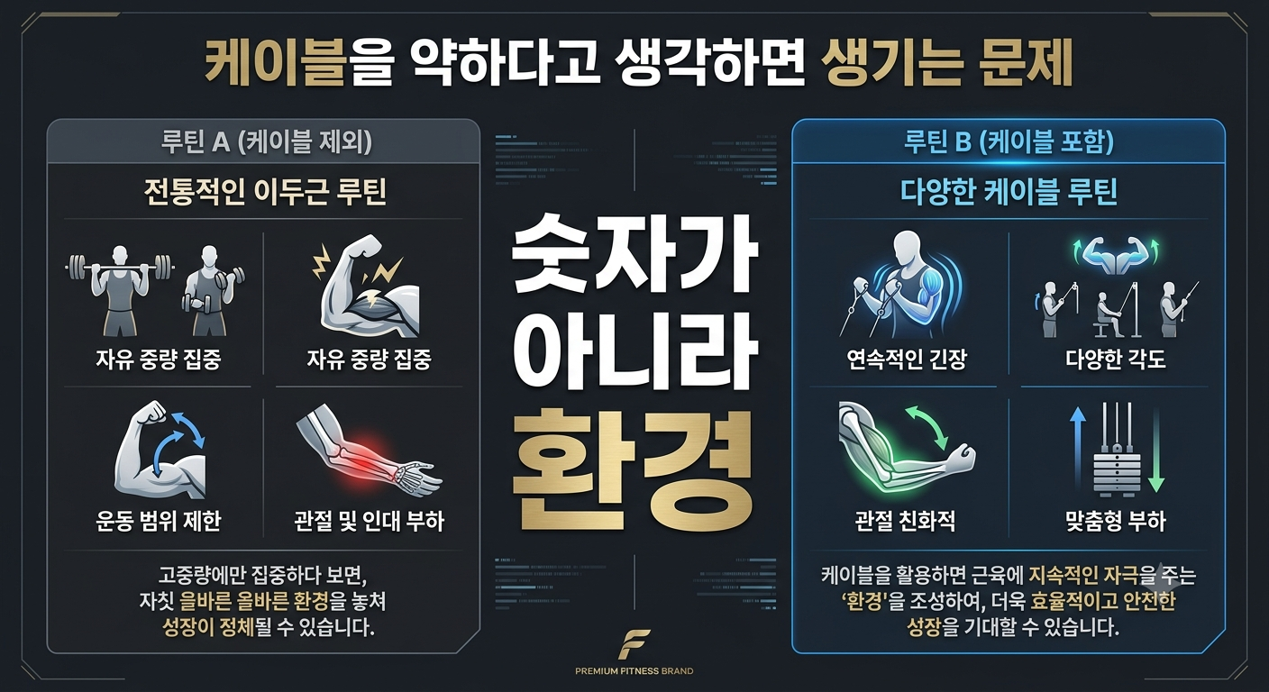 케이블을 약하다고 생각하면 생기는 문제