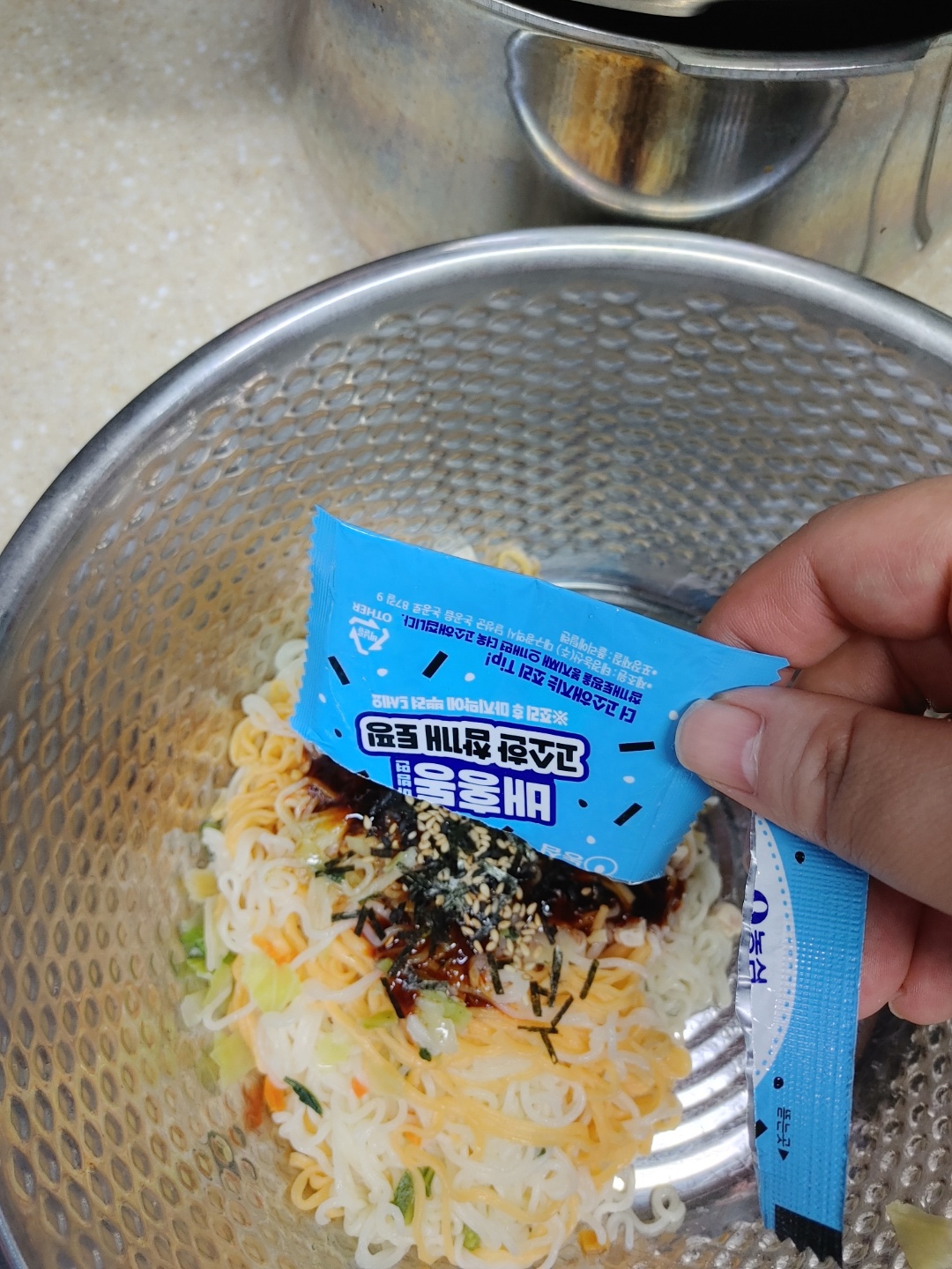 배홍동 후첨 스프 투하