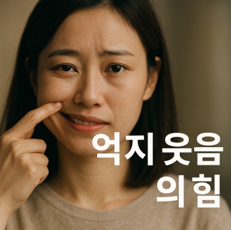 억지 웃음의 놀라운 심리 변화 (미소 반응, 기분 반전, 감정 회복)