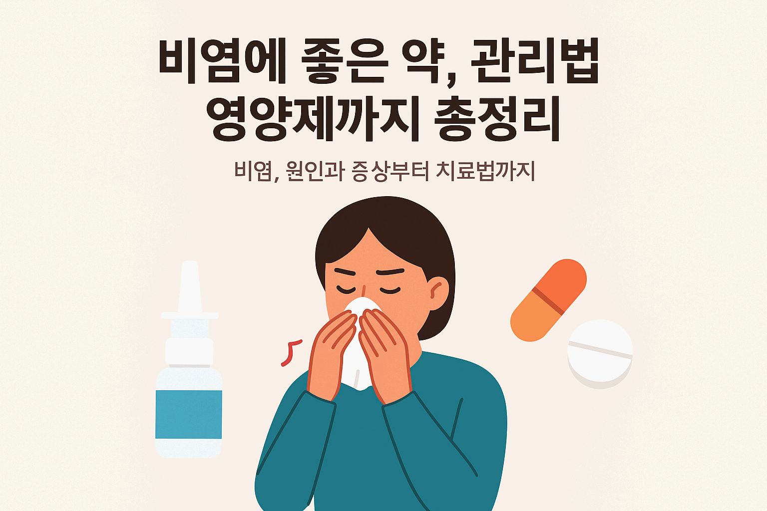 비염, 왜 이렇게 괴로운 걸까?